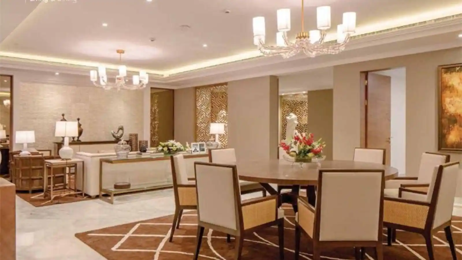 Prestige-Hermitage-Apartments-In-Kensington-Road-Bangalore-Dinning-Area